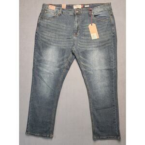 New Hudson & Barrow Slim‎ Stretch Jeans Mens Size 44 x 30 Blue Steel